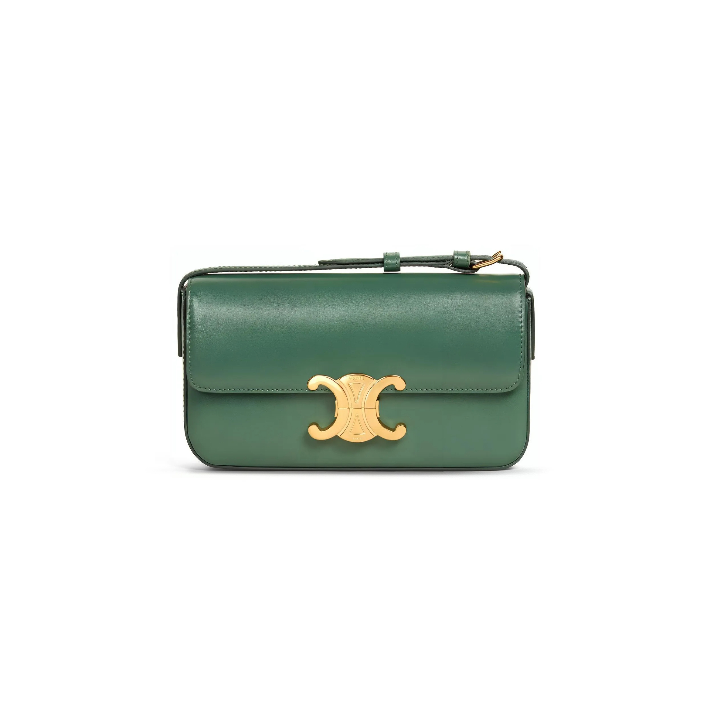 Ce**e shoulder bag claude in shiny calfskin 194143bf4.31fe (20*10*4cm)